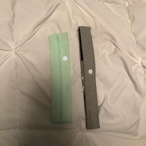 (2) lulu lemon headbands